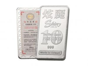 炫麗銀條10盎司精裝版（.999） 商品圖