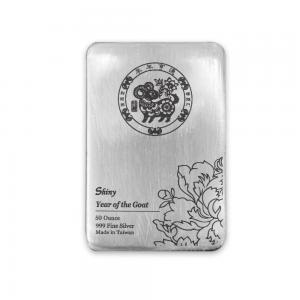 炫麗銀磚50盎司舞羊紀念版（.999） 商品圖