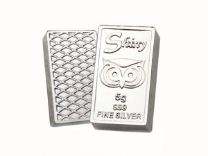 炫麗咕咕招財銀條5克（.999） 商品圖