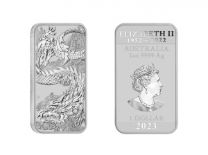 2023澳洲祥龍銀幣1盎司 商品圖