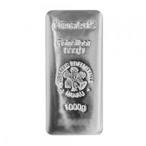 Heraeus賀利氏澆鑄銀條1公斤 商品圖