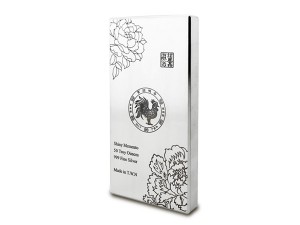 炫麗銀磚50盎司寶雞紀念版（.999） 商品圖