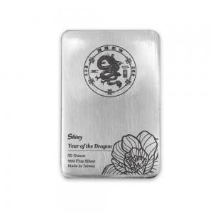 炫麗銀磚50盎司騰龍紀念版（.999） 商品圖