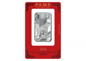 2016PAMP生肖猴年銀條1盎司 商品圖