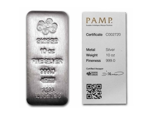PAMP銀條10盎司 商品圖