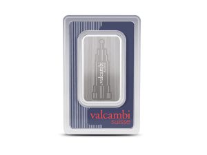 瑞士Valcambi銀條1盎司 - 天際線特別版