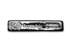 Scottsdale獅王銀條20盎司(澆鑄版) 商品圖