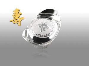 空心銀元寶-壽 3錢 商品圖