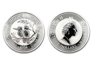 1994澳洲笑鴗鳥銀幣2盎司