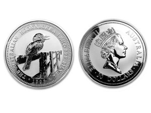 1998澳洲笑鴗鳥銀幣1公斤