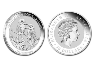 2013澳洲笑鴗鳥銀幣1公斤