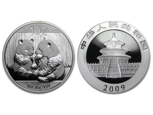 2009中國熊貓銀幣1盎司 商品圖