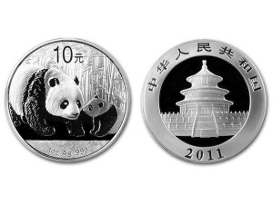 2011中國熊貓銀幣1盎司 商品圖