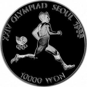 1986韓國夏季奧運珍藏幣33.61克