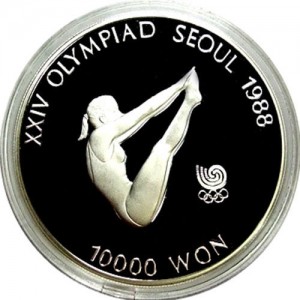 1987韓國夏季奧運會珍藏幣33克
