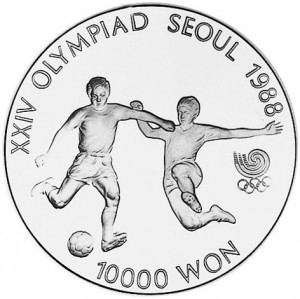 1988韓國夏季奧運珍藏幣33克 商品圖