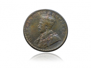 1917英屬印度1盧比 喬治五世