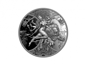 2024喀麥隆印度神話 - 杜迦女神銀幣1盎司