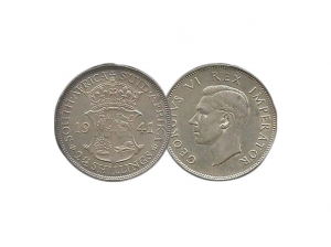 1941南非2 1/2先令銀幣