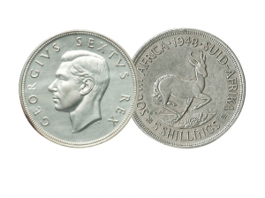 1948南非銀幣5先令 商品圖