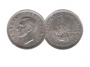 1952年開普敦建成三百周年珍藏幣