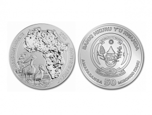 2022非洲盧旺達鵜鶘銀幣1盎司