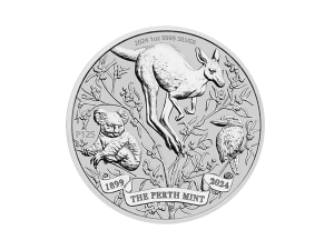 2024澳洲伯斯鑄幣廠125週年紀念銀幣1盎司