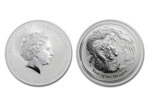 2012澳洲生肖龍銀幣1盎司-獅王加鑄（系列II） 商品圖