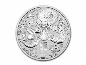 2024澳洲生肖龍年銀幣1公斤(系列III)