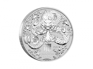 2024澳洲生肖龍中之龍銀幣1盎司加鑄版(系列III)