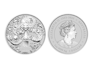2024澳洲生肖龍年銀幣1盎司(系列III)
