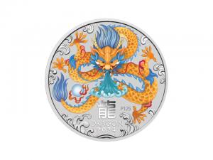 2024澳洲生肖龍年銀幣2盎司彩繪版(系列III) 商品圖