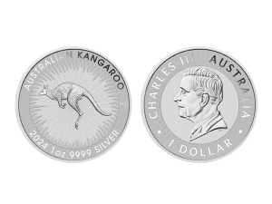 2024澳洲袋鼠銀幣1盎司