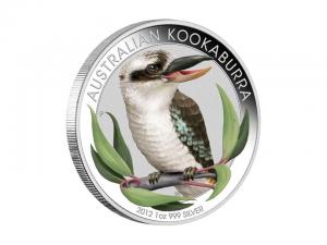 2012澳洲笑鴗鳥銀幣1盎司彩色版 商品圖