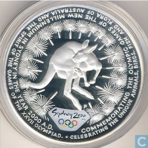 1998澳洲雪梨奧運珍藏幣31克