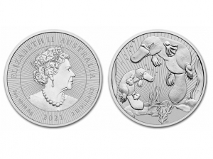 2021澳洲鴨嘴獸銀幣2盎司