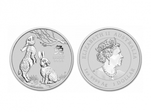 2023澳洲生肖兔銀幣1盎司(系列III)
