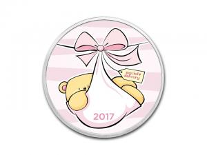 2017女孩誕生彩色銀幣1盎司 商品圖