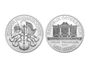 2022維也納愛樂銀幣1盎司