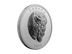 2021加拿大北美野牛銀幣1盎司