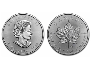 2022加拿大楓葉銀幣1盎司