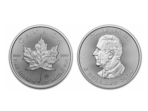 2024加拿大楓葉銀幣1盎司