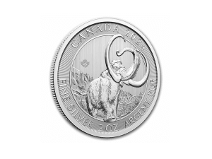 2024加拿大冰河世紀系列 - 猛獁象銀幣2盎司