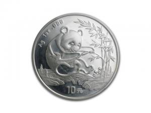 1994中國熊貓銀幣1盎司 商品圖