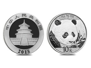 2018中國熊貓銀幣30公克 商品圖