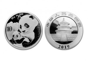 2019中國熊貓銀幣30公克 商品圖