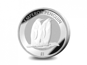 2023英屬南極企鵝銀幣1盎司
