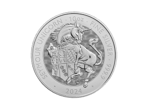 2024英都鐸獸西摩獨角獸銀幣10盎司