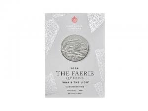 2024仙后系列 - 尤娜與獅子銀幣1盎司 - 卡片裝 商品圖