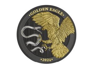2024馬爾他金鷹銀幣1盎司-鍍金版 商品圖